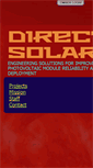 Mobile Screenshot of direct-solar.com